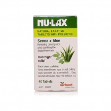 Nu-lax 乐康片 果蔬纤维便携装芦荟精华 普通版 男女通用40粒