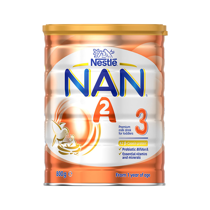 Nestle雀巢能恩NAN 超级雀巢a2酪蛋白 三段 800g 6罐极速发货包直邮