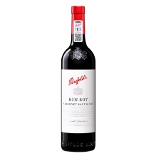 澳大利亚原瓶进口红酒奔奔富bin407干红葡萄酒（赤霞珠） 旋盖 750ml 两瓶装