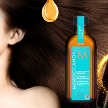 Moroccanoil摩洛哥护发精油免洗防头发干枯毛躁缓解分叉修复受损100ml