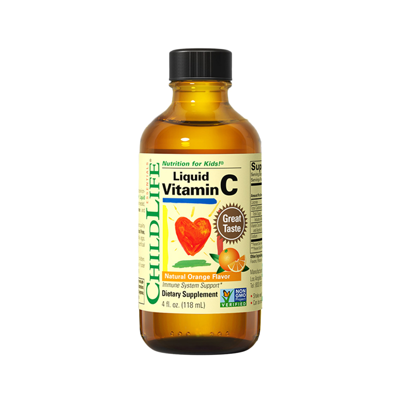 美国童年时光CHILDLIFE维生素C甜橙王子婴儿童维C宝宝VC 118ml