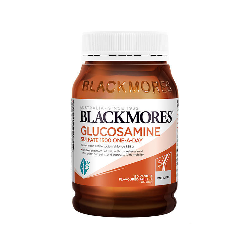 新春特惠 blackmores 维骨力关节灵片 氨基葡萄糖软骨素180粒