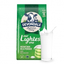 DEVONDALE德运脱脂1kg 8袋极速发货包直邮