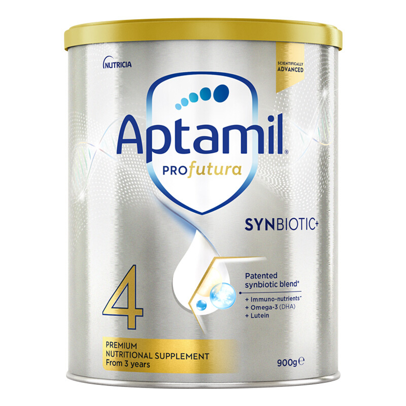 澳洲Aptamil爱他美铂金装白金四段 900g 2021新款
