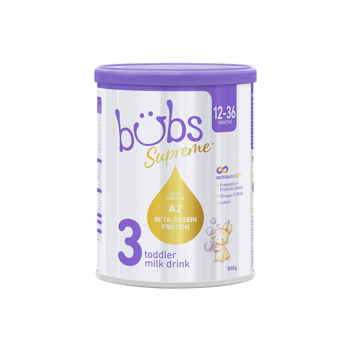 BUBS贝臻 A2β酪蛋白牛奶粉婴幼儿童配方奶粉3段