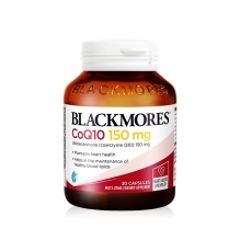限时特惠 澳洲澳佳宝Blackmores 辅酶Q10软胶囊 高浓度q10 150mg 30粒 成人中老年保护心脏