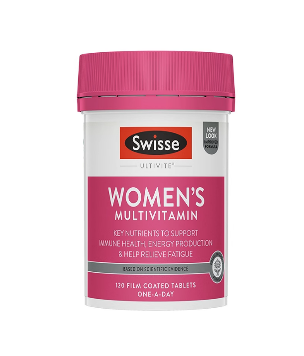  Swisse女士活力复合维生素补充营养缓解压力120粒