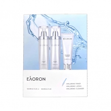 【限时特惠】Eaoron水光针水乳洁面套装 玻尿酸爽肤水+乳液+洁面乳二代套盒