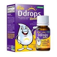 Ddrops紫色液体维生素D3滴剂 600IU 2.8ml 1岁以上