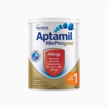 Aptamil爱他美深度水解一段婴幼儿奶粉低乳糖防腹泻一段 900g 27.2月