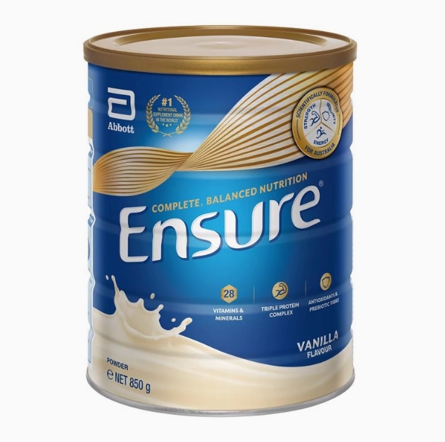 澳洲雅培成人奶粉大安素Ensure850g营养配方孕妇蛋白质高钙奶粉