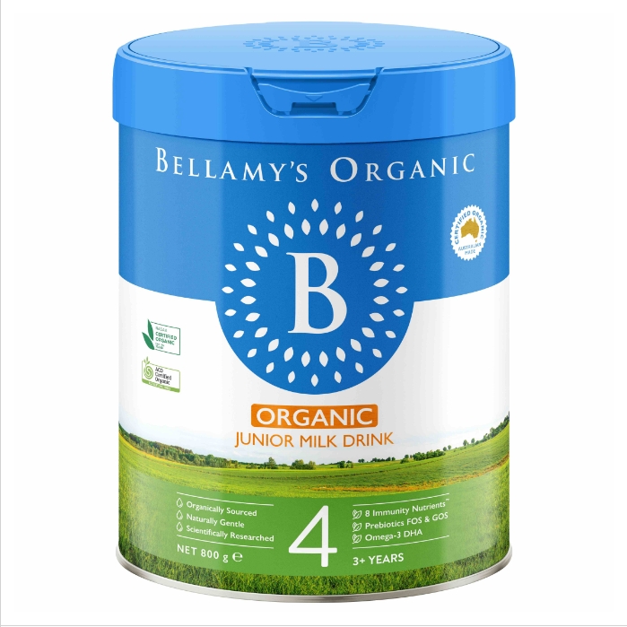  新包装Bellamy’s贝拉米有机四段800g  6罐极速发货包直邮