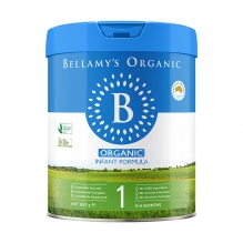 新包装Bellamy’s贝拉米有机一段800g  6罐极速发货包直邮