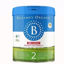 新包装Bellamy’s贝拉米有机二段800g  6罐极速发货包直邮