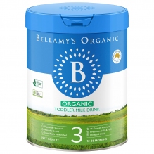 新包装Bellamy’s贝拉米有机三段800g  6罐极速发货包直邮
