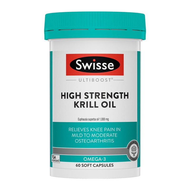 SWISSE 高浓度深海磷虾油60粒